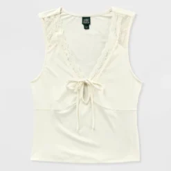 Women's Tie-Front Lace Tank Top - Wild Fable™ -Wild Fable™ GUEST 720e059a 378f 4cf0 8444 d51398d5b8bf