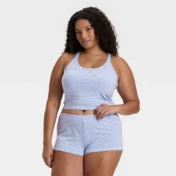 Women's Jersey Tank Top And Shorts Pajama Set - Wild Fable™ -Wild Fable™ GUEST 72a3b535 6098 4adf aa44 449d303d6ad2