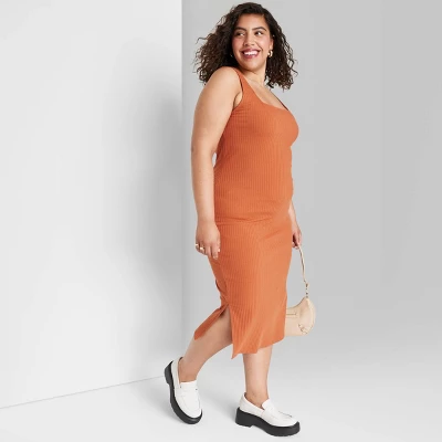 Women's Knit Midi Bodycon Dress - Wild Fable™ 5 Women's Knit Midi Bodycon Dress - Wild Fable™ - Image 5