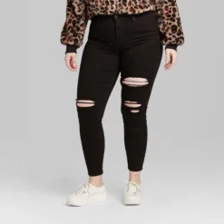 Women's Super-High Rise Distressed Skinny Jeans - Wild Fable™ Black 10 Women's Super-High Rise Distressed Skinny Jeans - Wild Fable™ Black -Wild Fable™ GUEST 77f8b245 1bb9 459f 9165 fe5a71da7757