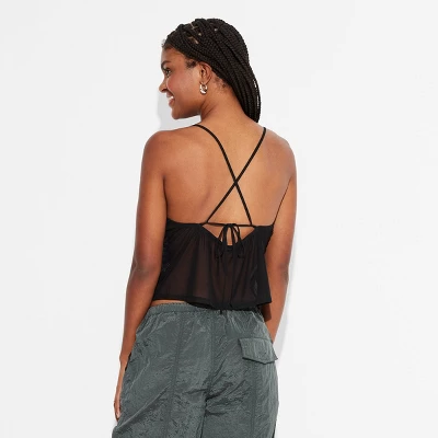Women's Mesh V-Neck Tank Top - Wild Fable™ 2 Women's Mesh V-Neck Tank Top - Wild Fable™ - Image 2