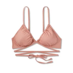 Women's Strappy Underwire Bikini Top - Wild Fable™ Brown Lurex -Wild Fable™ GUEST 78a116ad 4c26 4770 91ab c08d99b5983e