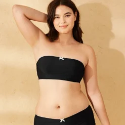 Women's Picot Bow Trim Bandeau Bikini Top - Wild Fable™ -Wild Fable™ GUEST 792c1919 a9c9 4c9b b2a5 34679dc0f840