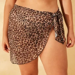 Women's Mesh Cover Up Sarong - Wild Fable™ Leopard Print -Wild Fable™ GUEST 7978a16f f558 492c 99f7 5a2766f11089