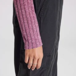 Women's Long Sleeve Rib-Knit Boat Neck Top - Wild Fable™ -Wild Fable™ GUEST 7983b692 ea66 4388 8e4c 631ce68a68be