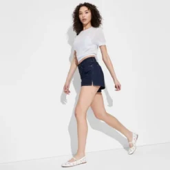 Women's Foundational Curvy Heritage Denim Shorts - Wild Fable™ Dark Wash -Wild Fable™ GUEST 7ff89f33 a67e 46b3 9239 26750c837ab4