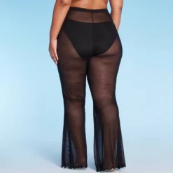 Women's Mesh High Waist Flare Cover Up Pants - Wild Fable™ -Wild Fable™ GUEST 810707fd 869c 40a0 a8cd af1b5eede330