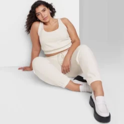 Women's Slim Fit Sweatshirt Bra Tank Top - Wild Fable™ -Wild Fable™ GUEST 82c9c6ce f749 4395 8119 430f70f213c9