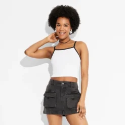 Lace Chain & Bead Choker Set 5pc - Wild Fable™ Black: Lobster Claw Clasp, Brass Material, 12" Length -Wild Fable™ GUEST 8734b506 179c 4de4 9aef 096929a16c1d