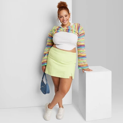 Women's High-Rise Bodycon Mini Skort - Wild Fable™ 5 Women's High-Rise Bodycon Mini Skort - Wild Fable™ - Image 5