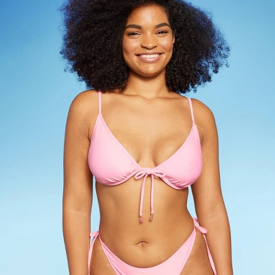 Women's Flower Charm Underwire Bikini Top - Wild Fable™ 5 Women's Flower Charm Underwire Bikini Top - Wild Fable™ - Image 5