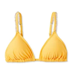 Women's Beaded Strap Triangle Bikini Top - Wild Fable™ Orange -Wild Fable™ GUEST 8b7398fd c292 4ea4 b1f6 290f124076dc