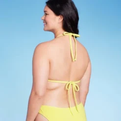 Women's Butterfly Charm Plisse Textured Triangle Bikini Top - Wild Fable™ -Wild Fable™ GUEST 8e17f8d3 4cb1 45cd 904e d7e97aa7c087