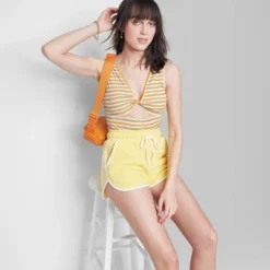 Women's Twist-Front Cut Out Tank Bodysuit - Wild Fable™ -Wild Fable™ GUEST 8fb10121 ae78 40a2 87f2 f0236eae6121