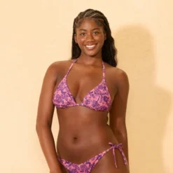 Women's Medium Coverage Triangle Bikini Top - Wild Fable™ Pink/Purple Paisley Print 7 Women's Medium Coverage Triangle Bikini Top - Wild Fable™ Pink/Purple Paisley Print -Wild Fable™ GUEST 900f0442 ca46 4003 8d34 f348656b4556