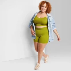 Women's High-Rise Seamless Bike Shorts - Wild Fable™ -Wild Fable™ GUEST 91b683cd bb0c 48d4 a958 fb5e895e3c1e