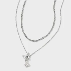 Butterfly Pendant Necklace - Wild Fable™ Silver 7 Butterfly Pendant Necklace - Wild Fable™ Silver -Wild Fable™ GUEST 9464a3e1 d18f 4ee5 b392 0ee5bd6f245b