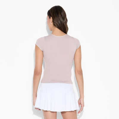 Women's Short Sleeve Jersey Seamless T-Shirt - Wild Fable™ 2 Women's Short Sleeve Jersey Seamless T-Shirt - Wild Fable™ - Image 2