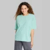 Women's Short Sleeve Relaxed Fit T-Shirt - Wild Fable™