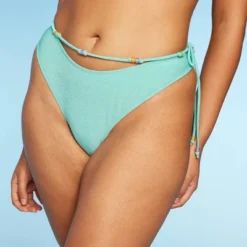 Women's Beaded Side-Tie Extra Cheeky Extra High Leg Bikini Bottom - Wild Fable™ -Wild Fable™ GUEST 98fd8e57 3075 48cd b002 3246721bd43f
