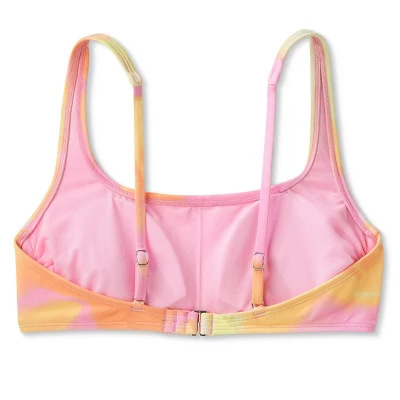 Women's Bralette Bikini Top - Wild Fable™ Pink/Orange/Yellow Tie-Dye 6 Women's Bralette Bikini Top - Wild Fable™ Pink/Orange/Yellow Tie-Dye - Image 6