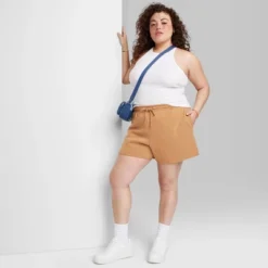 Women's Mid-Rise Pull-On Fleece Shorts - Wild Fable™ -Wild Fable™ GUEST a3b7501b c765 4c8d 9324 08f2cb045293