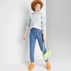 Women's Super-High Rise Curvy Tapered Jeans - Wild Fable™ Medium Wash -Wild Fable™ GUEST a438a7e3 1141 433f a376 1b45f338e0ea