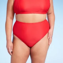Women's High Waist Cheeky Bikini Bottom - Wild Fable™ Red -Wild Fable™ GUEST a646cca0 53d0 474f a191 22507164e4d1