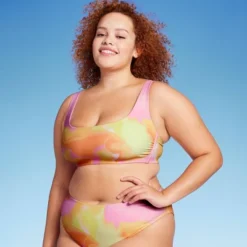 Women's Bralette Bikini Top - Wild Fable™ Pink/Orange/Yellow Tie-Dye 15 Women's Bralette Bikini Top - Wild Fable™ Pink/Orange/Yellow Tie-Dye -Wild Fable™ GUEST a9578fad 9064 46a5 bc5a b7a7d7e57e3a