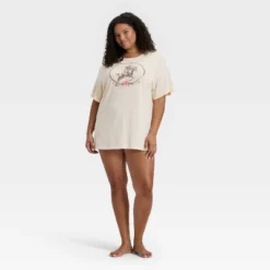 Women's Graphic Oversized T-Shirt Sleep Dress - Wild Fable™ -Wild Fable™ GUEST abb2cc73 0ed3 4d45 acdf 68ccabc7d4c0
