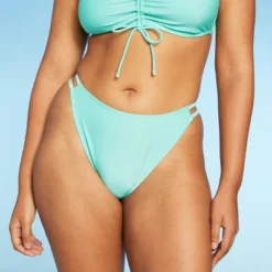 Women's Strappy Extra Cheeky Extra High Leg Bikini Bottom - Wild Fable™ Mint Green -Wild Fable™ GUEST ae69d0ad 03bc 474a 8860 0cc41f41d5c7