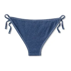 Women's Denim Textured Scoop Front High Leg Cheeky Bikini Bottom - Wild Fable™ Denim Blue 12 Women's Denim Textured Scoop Front High Leg Cheeky Bikini Bottom - Wild Fable™ Denim Blue -Wild Fable™ GUEST afde21ad 7e5f 4805 8a60 cebe9265dc53