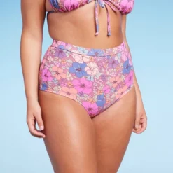 Women's Cheeky Boyshorts Bikini Bottom - Wild Fable™ Floral Print -Wild Fable™ GUEST b0b477c3 442c 402f 890e 969a660c8840