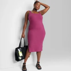 Women's Knit Midi Bodycon Dress - Wild Fable™ 7 Women's Knit Midi Bodycon Dress - Wild Fable™ -Wild Fable™ GUEST be681c49 2a2b 44c9 8b41 dcd173f2a5e4