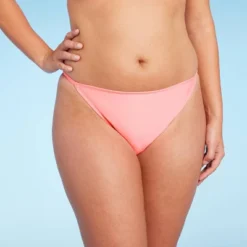 Women's Side Tab Cheeky Bikini Bottom - Wild Fable™ Pink 9 Women's Side Tab Cheeky Bikini Bottom - Wild Fable™ Pink -Wild Fable™ GUEST be953595 fa77 415b 9c1f f81a7d086544