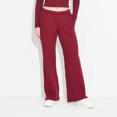 Women's High-Rise Straight Leg Sweatpants - Wild Fable™ 1 Women's High-Rise Straight Leg Sweatpants - Wild Fable™