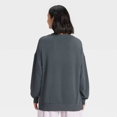 Women's PeachySoft French Terry Fleece Crewneck Sweatshirt - Wild Fable™ 1 Women's PeachySoft French Terry Fleece Crewneck Sweatshirt - Wild Fable™