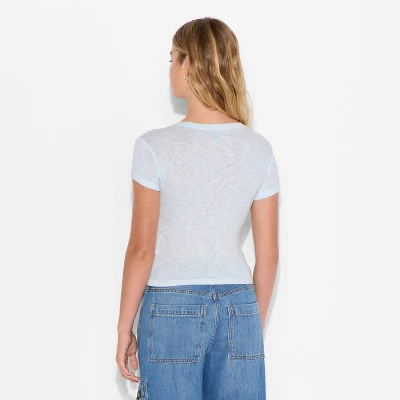 Women's Short Sleeve Roundneck T-Shirt - Wild Fable™ 2 Women's Short Sleeve Roundneck T-Shirt - Wild Fable™ - Image 2