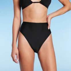 Women's High Leg Cheeky High Waist Bikini Bottom - Wild Fable™ Black 13 Women's High Leg Cheeky High Waist Bikini Bottom - Wild Fable™ Black -Wild Fable™ GUEST d19db261 293c 44ff a582 c177a4b5f036