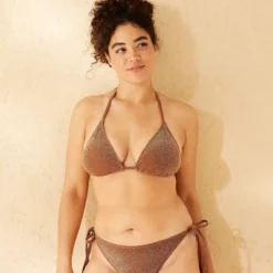 Women's Sparkle Medium Coverage Triangle Bikini Top - Wild Fable™ -Wild Fable™ GUEST d5502476 7d4a 4760 ae9d b893764b5617