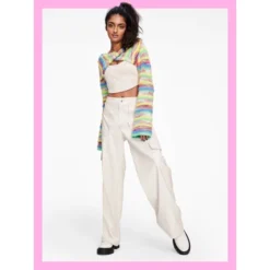 Women's High-Rise Straight Leg Faux Leather Cargo Pants - Wild Fable™ -Wild Fable™ GUEST e309ebf5 4caa 4eed 91b0 138702c30585