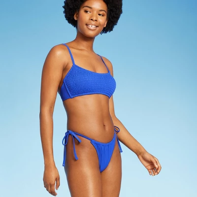 Women's Side-Tie Adjustable Coverage Bikini Bottom - Wild Fable™ 2 Women's Side-Tie Adjustable Coverage Bikini Bottom - Wild Fable™ - Image 2