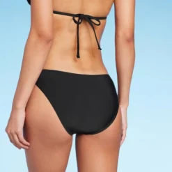 Women's Scoop Front High Waist High Leg Cheeky Bikini Bottom - Wild Fable™