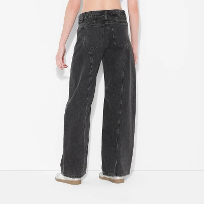 Women's Mid-Rise Must Have Barrel Jeans - Wild Fable™ 2 Women's Mid-Rise Must Have Barrel Jeans - Wild Fable™ - Image 2
