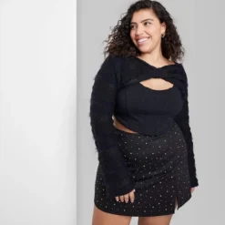 Women's Long Sleeve Party Shrug Sweater - Wild Fable™ -Wild Fable™ GUEST eed2b5a4 8f25 4d2a 931e 1fdf996d63c1