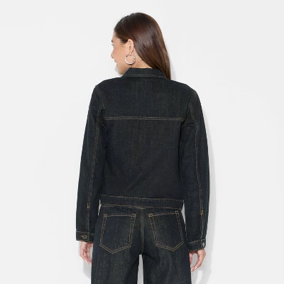 Women's Denim Utility Jacket - Wild Fable™ 2 Women's Denim Utility Jacket - Wild Fable™ - Image 2