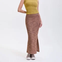 Women's Side Slit Maxi Pencil Skirt - Wild Fable™ Brown 13 Women's Side Slit Maxi Pencil Skirt - Wild Fable™ Brown -Wild Fable™ GUEST f2010d74 f4a0 4911 a8d9 b63a35286a38