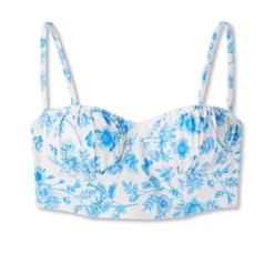 Women's Corset Longline Bikini Top - Wild Fable™ Cream -Wild Fable™ GUEST f6bed4e7 335a 4cdb b042 cc9d2c5cf626