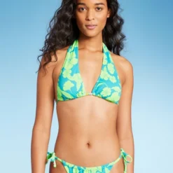 Women's Bead Detail U-Neck Multi-Way Bralette Bikini Top - Wild Fable™ Multi Tropical Print -Wild Fable™ GUEST fbf86b2e 0a79 48df 858c 05241b134f6c