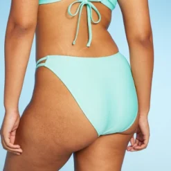 Women's Strappy Extra Cheeky Extra High Leg Bikini Bottom - Wild Fable™ Mint Green -Wild Fable™ GUEST fc5350f3 8452 4e2a 8582 e2394dc43286